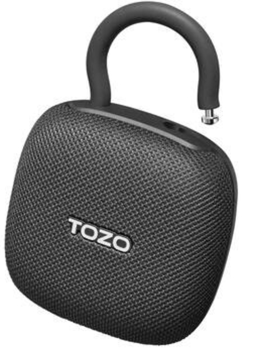 TOZO Portable Bluetooth Speaker in Black with Carry Hook